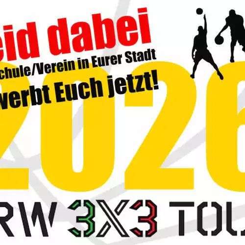 Ausschreibung NRW3x3Tour 2026